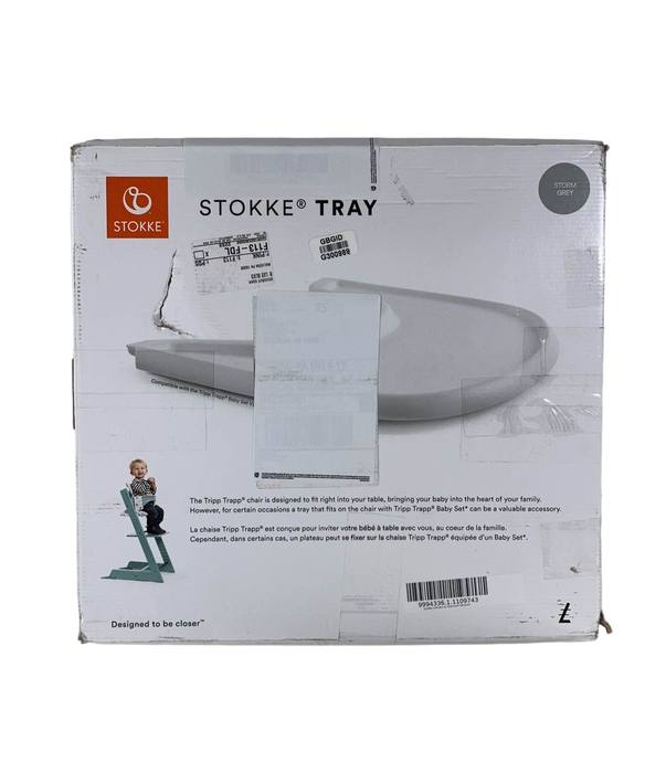 used Stokke Tripp Trapp Tray, Storm Grey