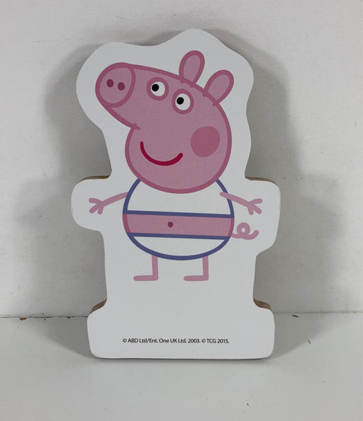 secondhand Peppa Pig Magnetic Wood Dress Up Puzzle