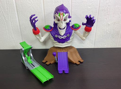 used Monster Jam Grim Takedown Playset