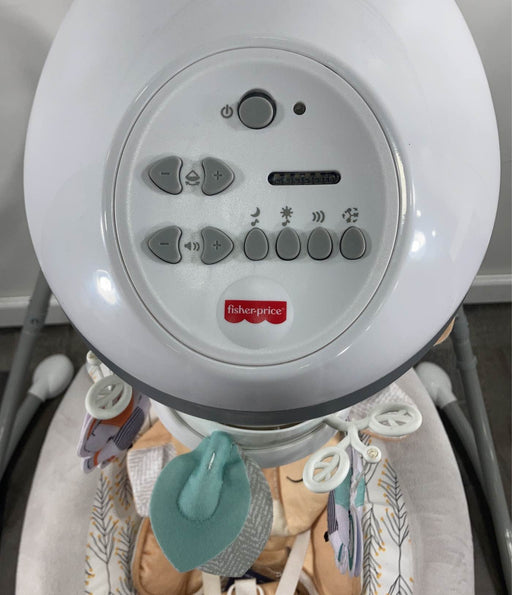 secondhand Fisher Price Cradle 'n Swing, Fawn Meadow