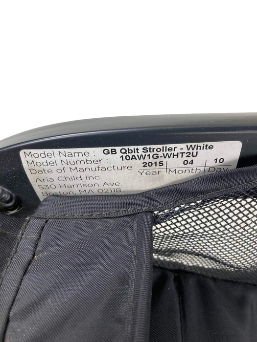 secondhand gb Qbit LTE Travel Stroller, 2015