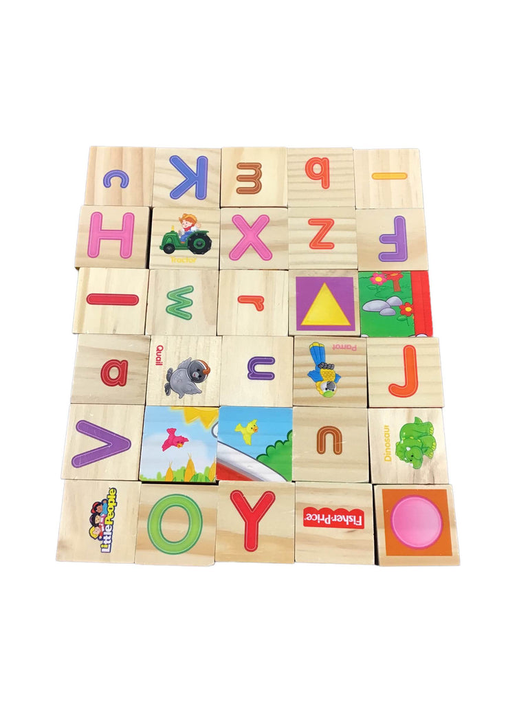 Fisher Price Little People Stack ‘n Learn Alphabet Blocks