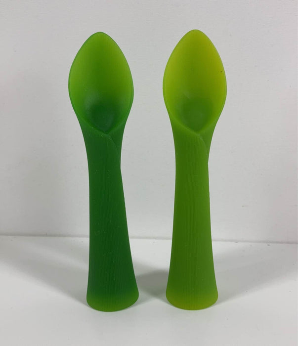 used Olababy Soft-Tip Training Spoons, 2 Pack