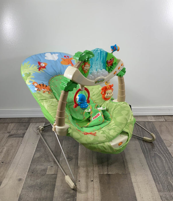 used Fisher Price Baby Bouncer, Rainforest