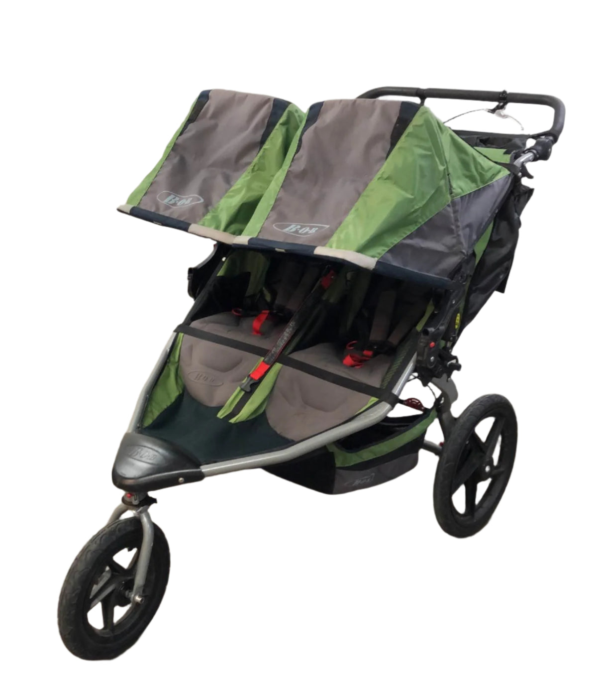 BOB Revolution Duallie Stroller, 2015, Green, Pro