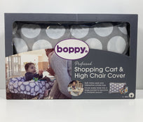 used Boppy Preferred Shopping Cart And High Chair Cover, - Jumbo Dot