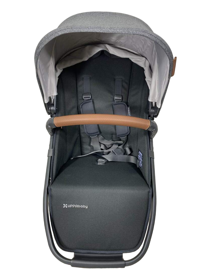 UPPAbaby VISTA RumbleSeat V2, 2015+, 2022, Greyson (Charcoal Melange)