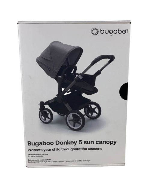Shop Bugaboo Donkey 5 Sun Canopy, Black at GoodBuy Gear