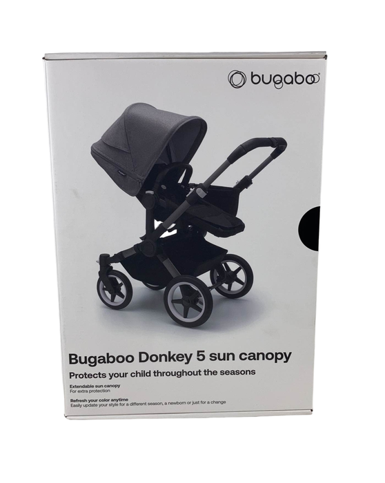 Shop Bugaboo Donkey 5 Sun Canopy, Black at GoodBuy Gear