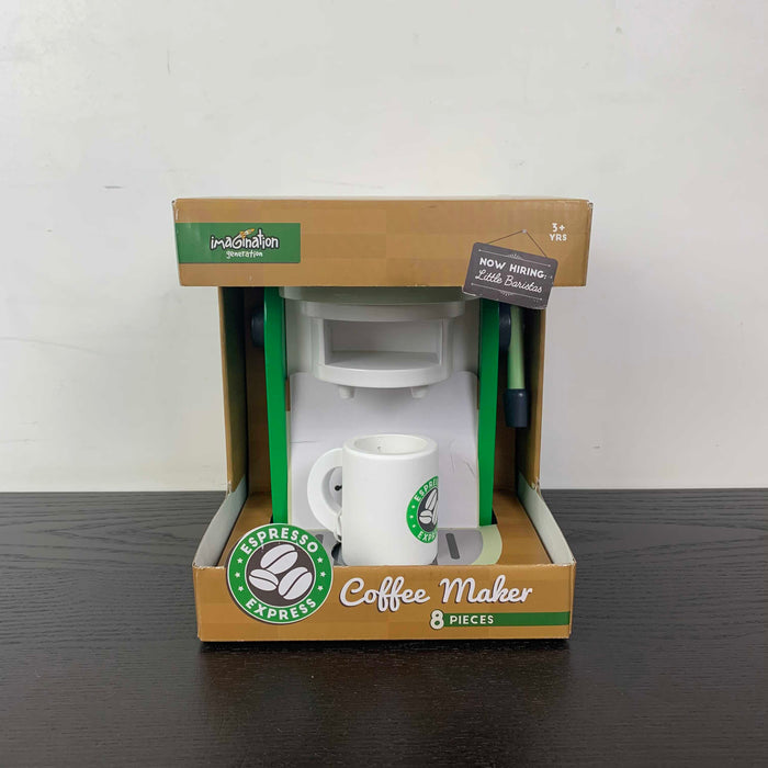 used Imagination Generation Espresso Express Coffee Maker Playset