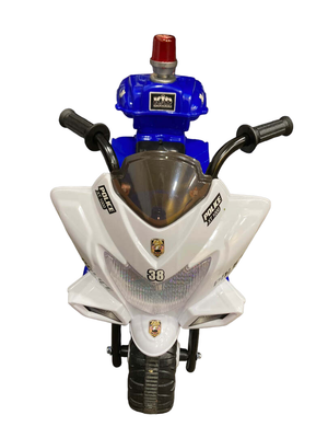 Kid motorz best sale police motorcycle 6v