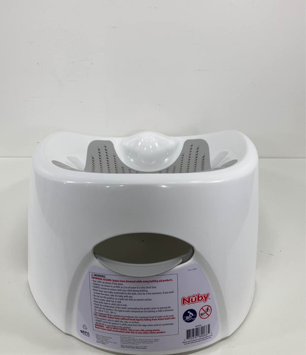Shop Nuby Non-Slip Baby Bathing Cradle, White at GoodBuy Gear