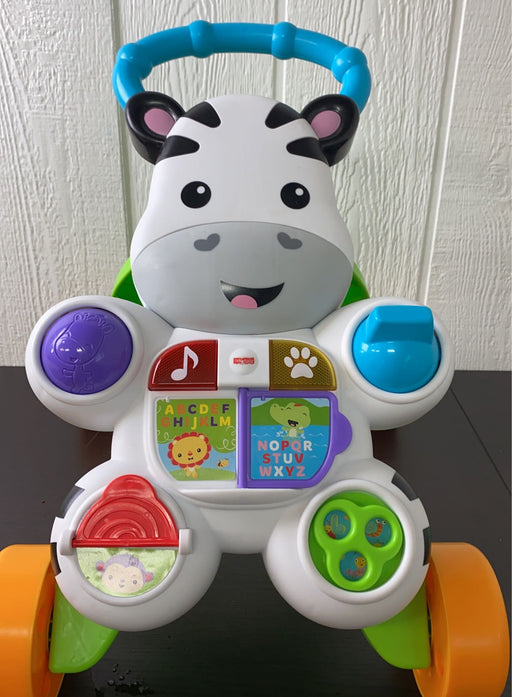 used Fisher Price Learn With Me Zebra Walker