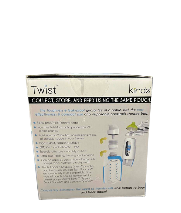 Shop Kiinde Twist Pouches, 8oz, 40 Pack at GoodBuy Gear
