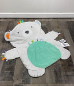 used Bright Starts Tummy Time Prop & Play Mat, Polar Bear