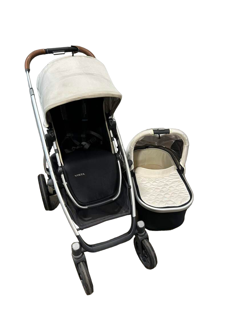 where is uppababy manufactured UPPAbaby VISTA Stroller, Bryce (White Marl), 2017