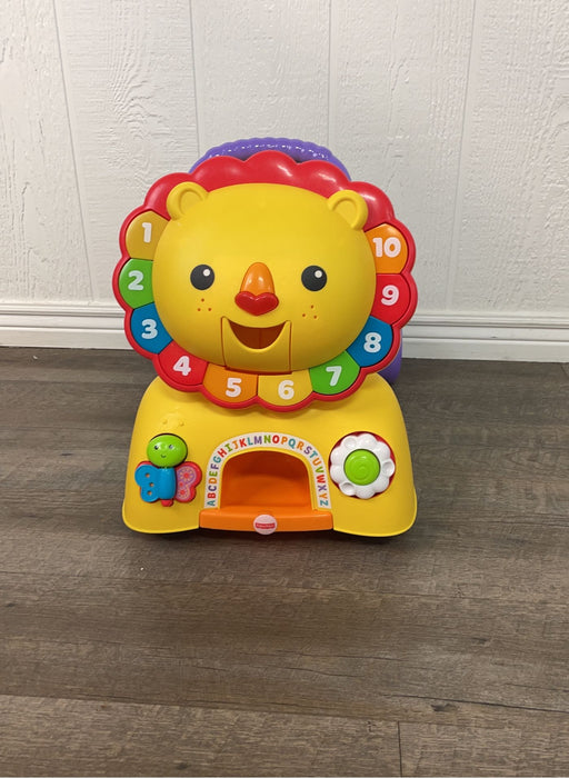 used Fisher Price 3-in-1 Sit, Stride, and Ride Lion Toy