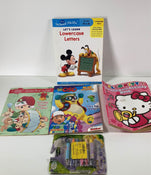 used BUNDLE Coloring Books And Crayons