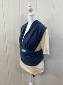 used Moby Wrap Baby Carrier, Denim