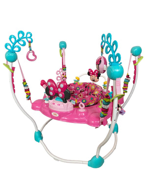 Disney minnie mouse jumperoo bouncer baby toy activity jumping by