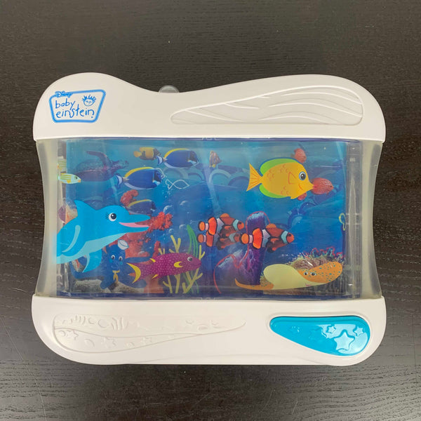 We bought the Baby Einstein Sea Dream Soother Musical Aquarium