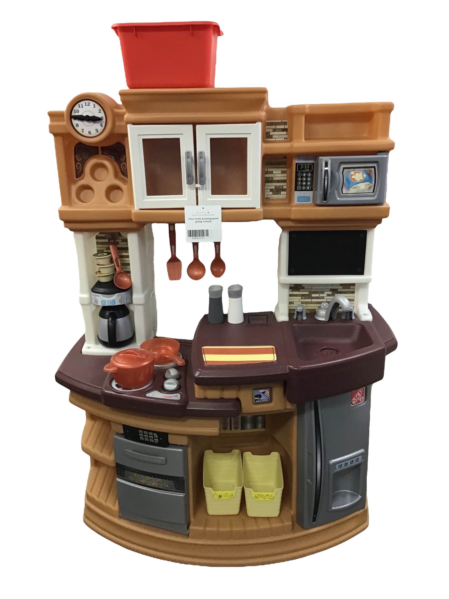 The Play Kitchen + Complete Chef Set at Lalo