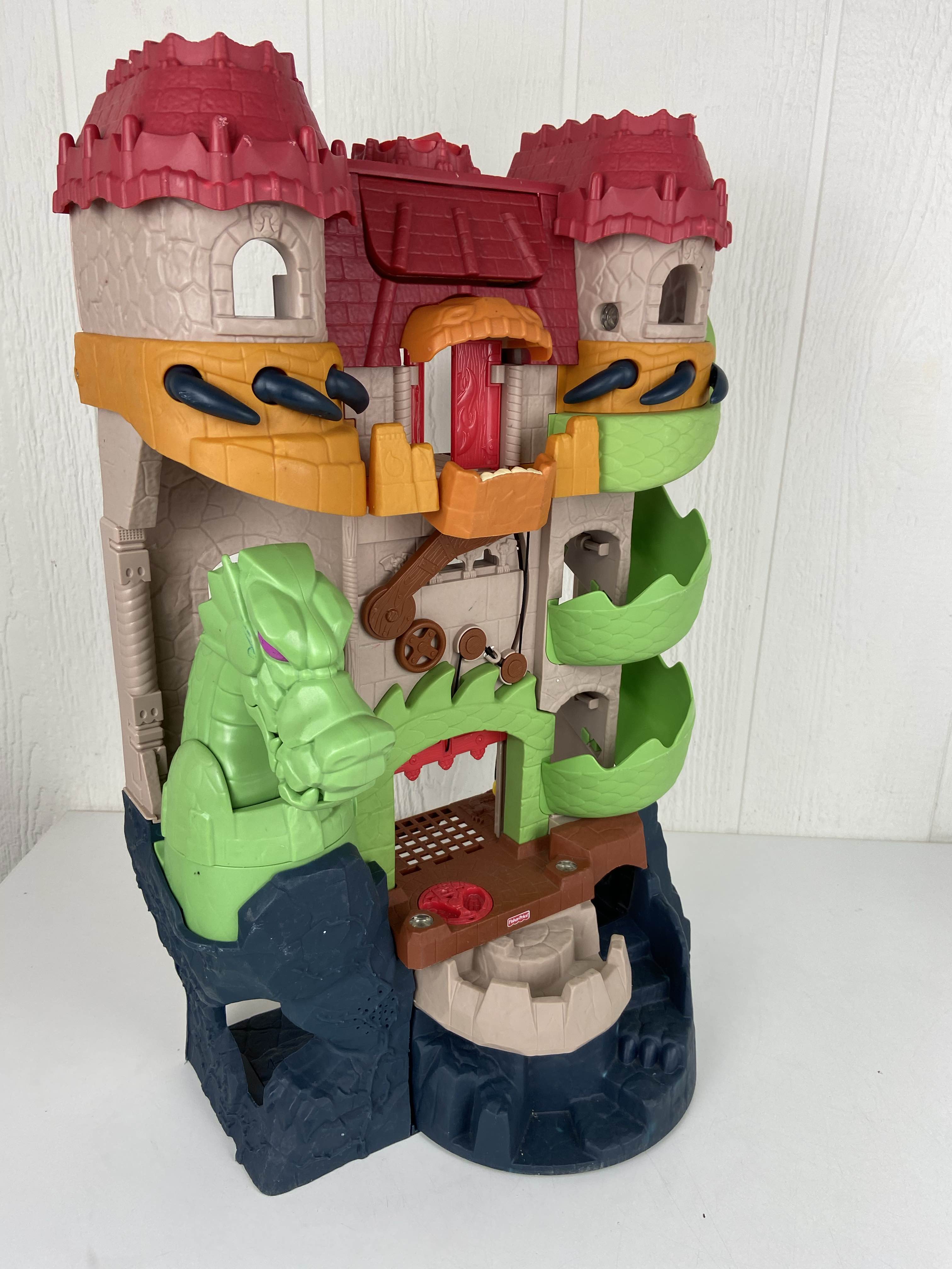 Fisher price imaginext 2024 dragon world fortress