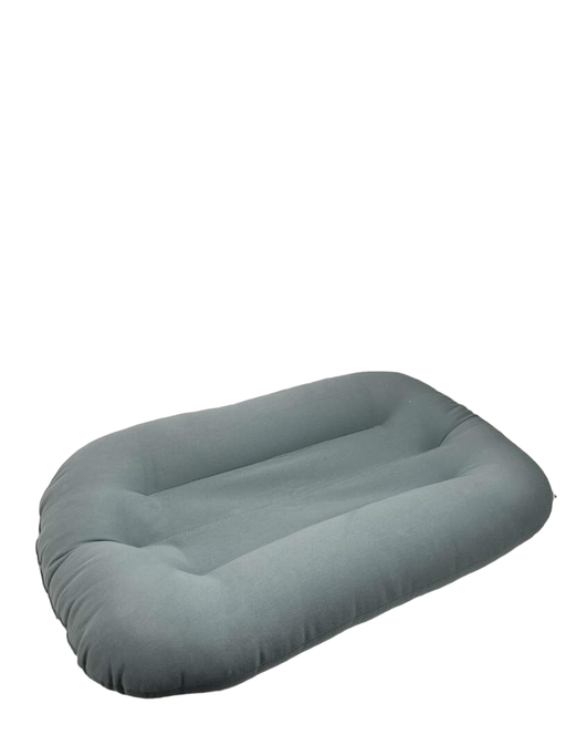 used Snuggle Me Organic Sensory Infant Lounger, Slate