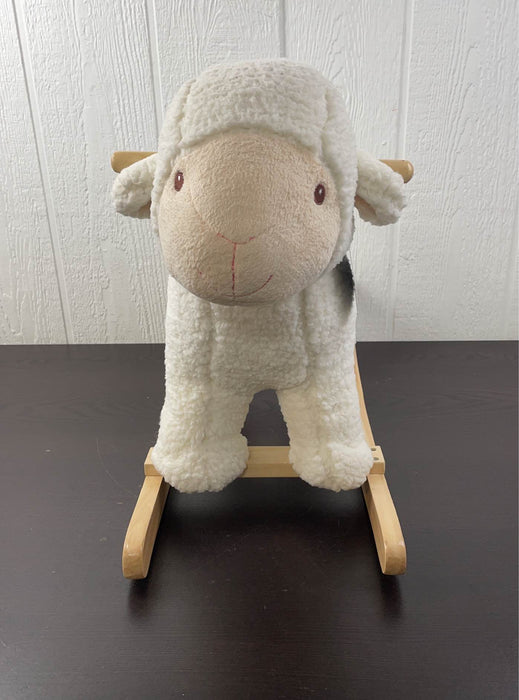 secondhand Hugfun Plush Rocker, Sheep