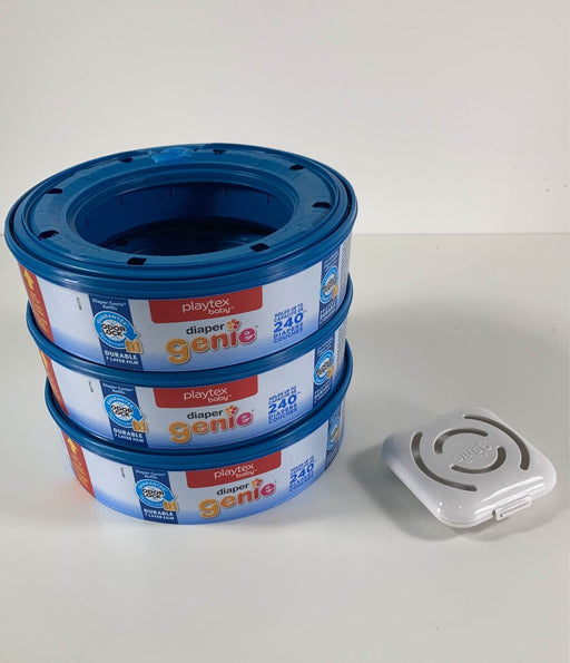 used BUNDLE Diaper Genie Refills And Carbon Filter