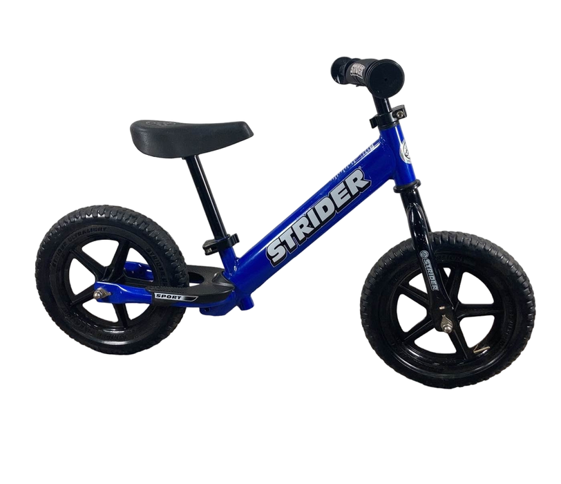 used Strider Balance Bike 12” Sport, Blue