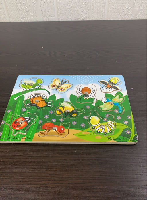 secondhand Melissa & Doug Bug Catching Magnetic Puzzle Game