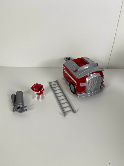 used Paw Patrol Fire Engine With Marshall Toy