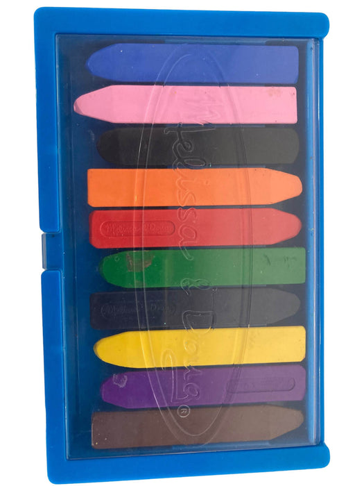 secondhand Melissa & Doug 10 Jumbo Triangular Crayons