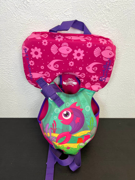 Shop Stearns Puddle Jumper Infant Life Jacket, Pink Fish at GoodBuy Gear