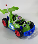 secondhand BUNDLE Fisher-Price Imaginext Toys, Toy Story Pizza Planet Truck Woody & R.C.