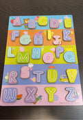 used Wooden Alphabet Puzzle, Peppa Pig