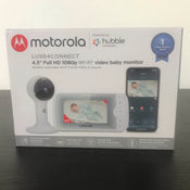 used Motorola LUX64CONNECT 4.3" WiFi Baby Monitor