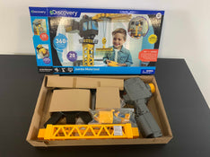 used Discovery kids Build and Play Construction Fort Set