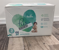 used Pampers Pure Protection Diapers Size 3, 116 Count, 66 count