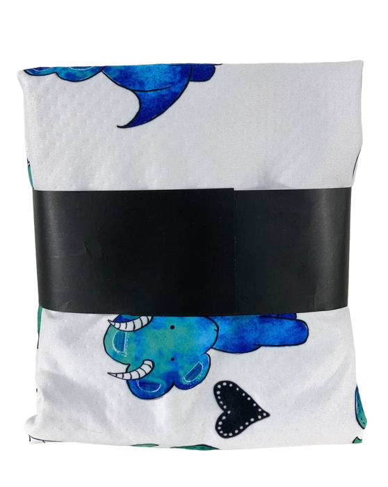 secondhand JumpOff Jo Splat Mat, Blue Dinosaur