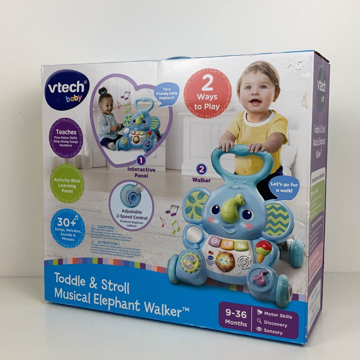 vtech toddle & stroll musical elephant walker VTech Toddle And Stroll Musical Elephant Walker
