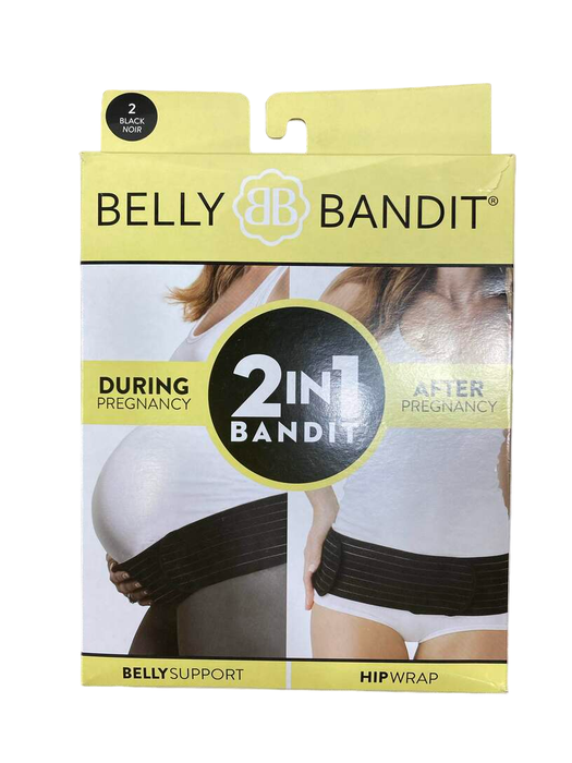 secondhand Belly Bandit 2-in-1 Bandit Band, Size 2 (L-XXL), Black