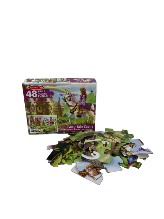 Shop Melissa & Doug Floor Puzzle, Fairytale Castle at GoodBuy Gear