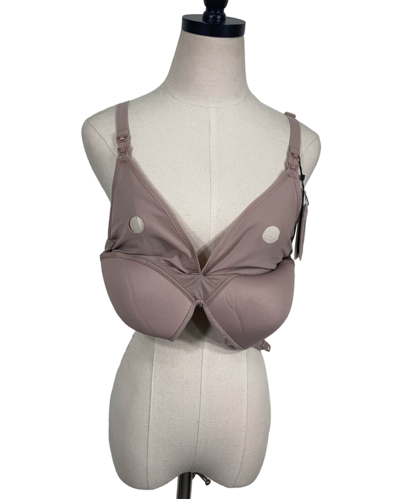 Shop Kindred Bravely Minimalist Hands-Free Pumping And Nursing Plunge Bra, XX-Large, Regular, Lilac Stone at GoodBuy Gear