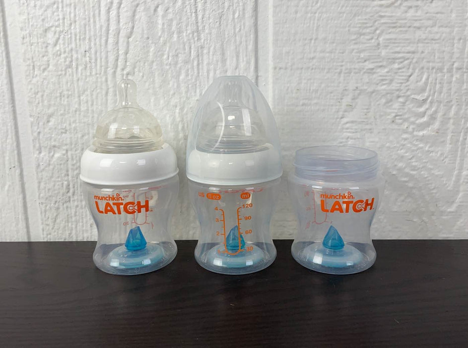 secondhand Munchkin Latch System Bottles