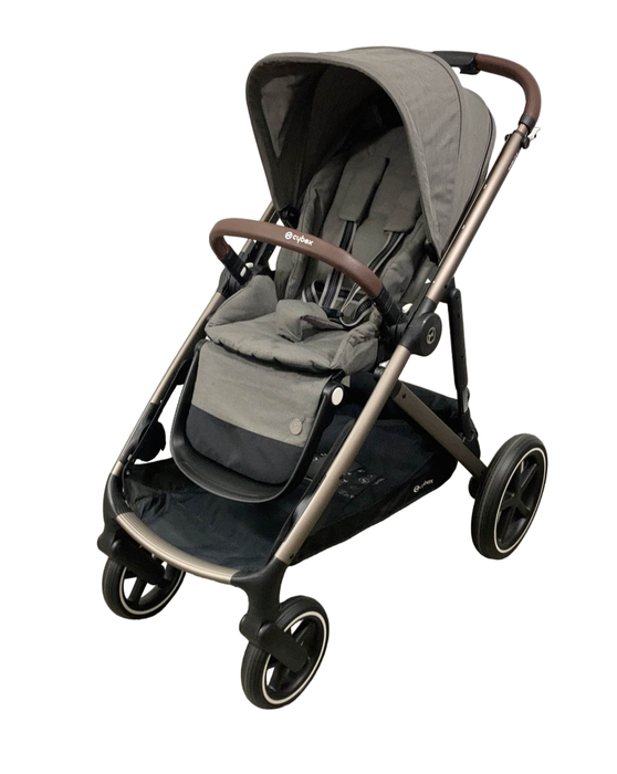 used Cybex Gazelle S Modular Stroller, 2021, Taupe Frame, Soho Grey