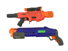 used BUNDLE Adventure Force Blasters