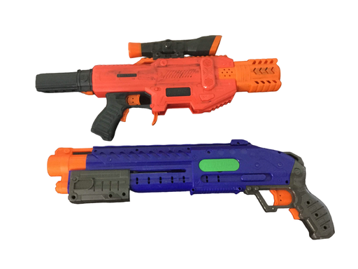 used BUNDLE Adventure Force Blasters