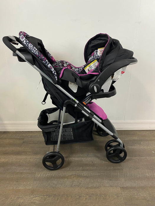 Evenflo Vive Travel System with Embrace Infant Car Seat, Daphne, 2019